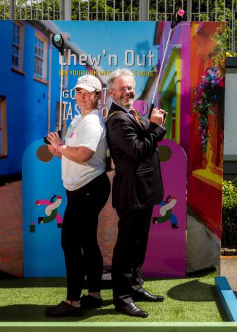 Gum Litter Taskforce Roadshow in Blackrock Park