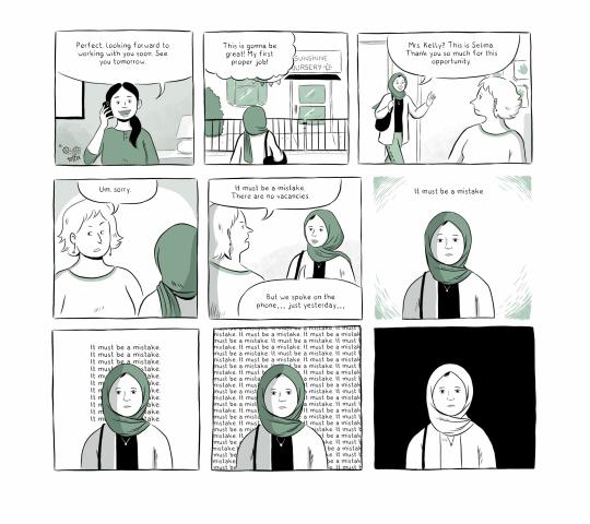 SALAAM Project Anti-Racism Comic