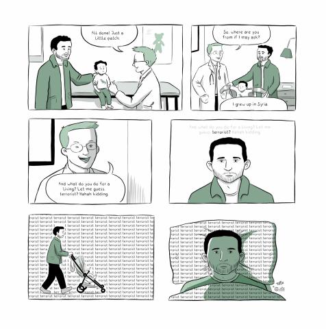 SALAAM Project Anti-Racism Comic