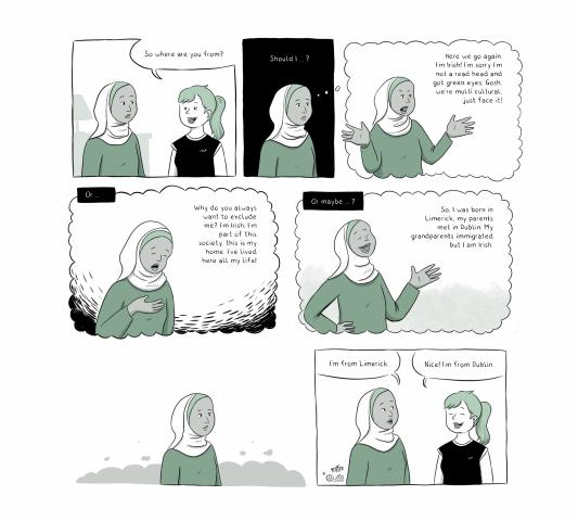 SALAAM Project Anti-Racism Comic