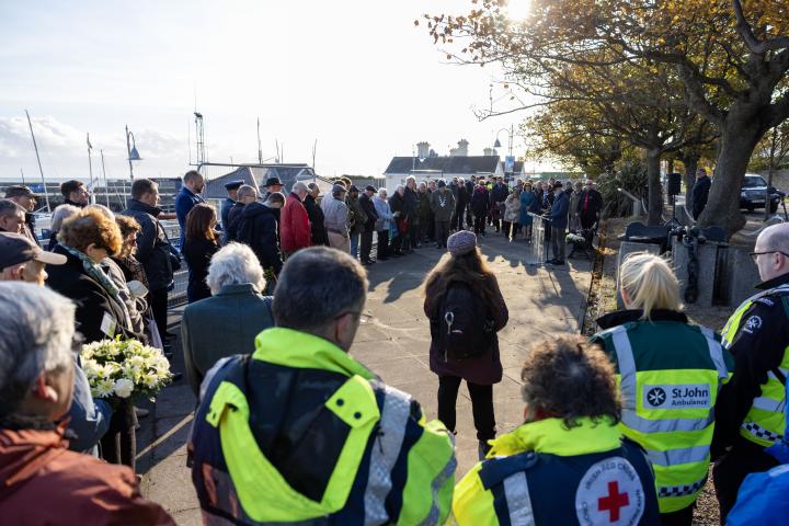 RMS Leinster Wreath Laying Ceremony