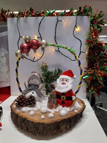 Recycled Christmas Decoration Competition 2024