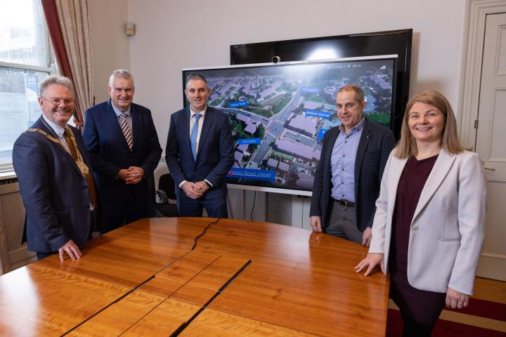 dlr Central Active Travel Improvement Scheme Contract Signing