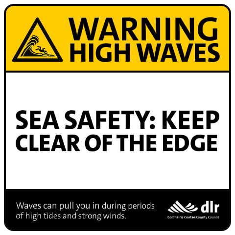 Sea safety keep clear of the edge