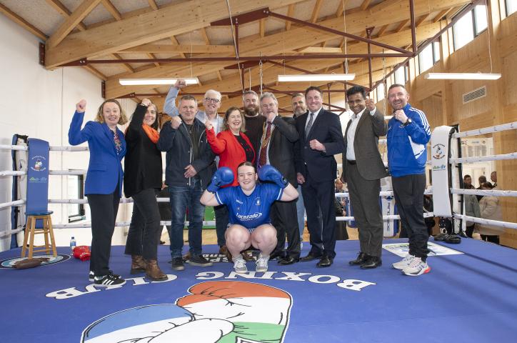 Launch of Mounttown Boxing Club with dlr elected members