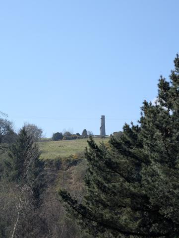 View of Ballycorus Lead Mines from Rathmichael Woods