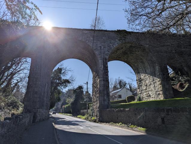 Cherrywood Viaduct from Cherrywood Road