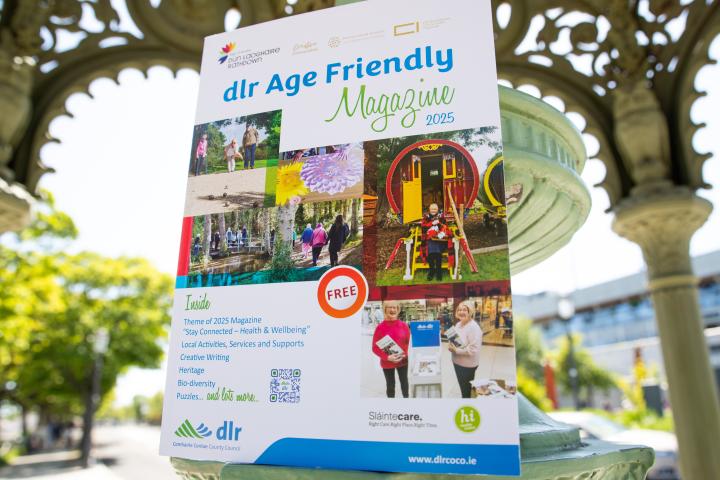 Age friendly magazine cover