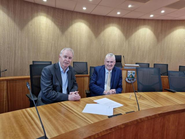 National Watersports Campus Contract signing