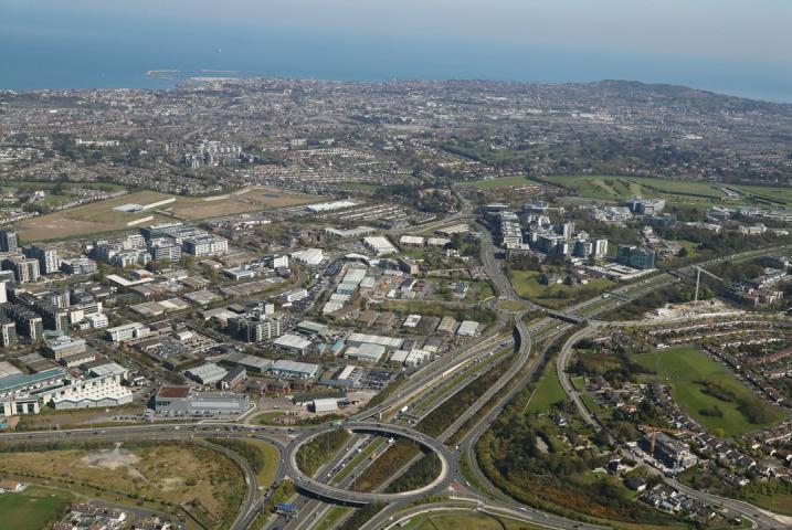 Sandyford Aerial View
