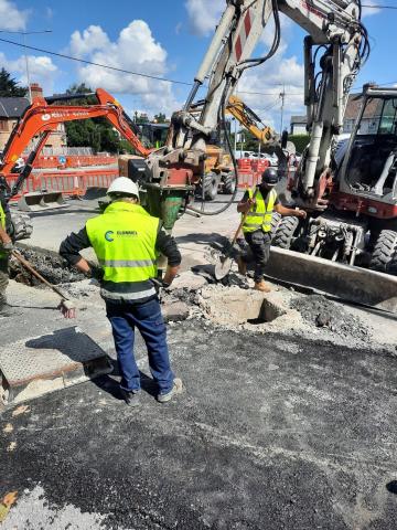 dl central road works image