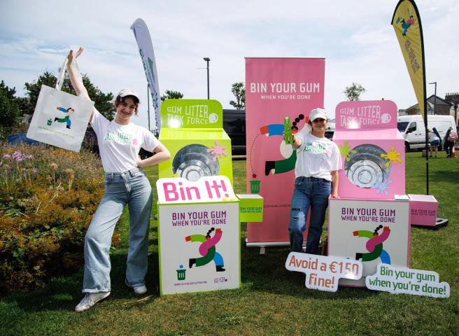 Bin your Gum Summer Roadshow