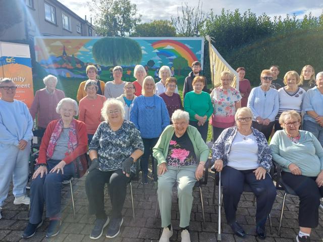 Mural in Pearse Street, Sallynoggin