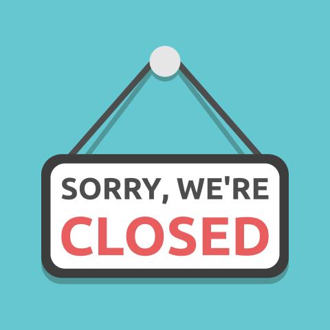 Sorry we are closed