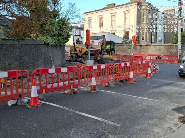 Living Streets Dun Laoghaire Road works