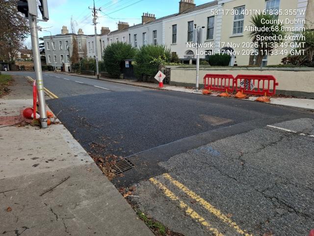 Living Streets Dun Laoghaire Road works