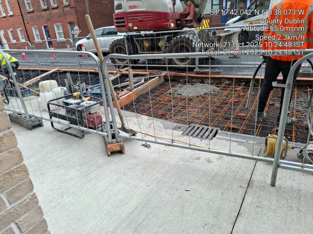 Living Streets Dun Laoghaire Road works