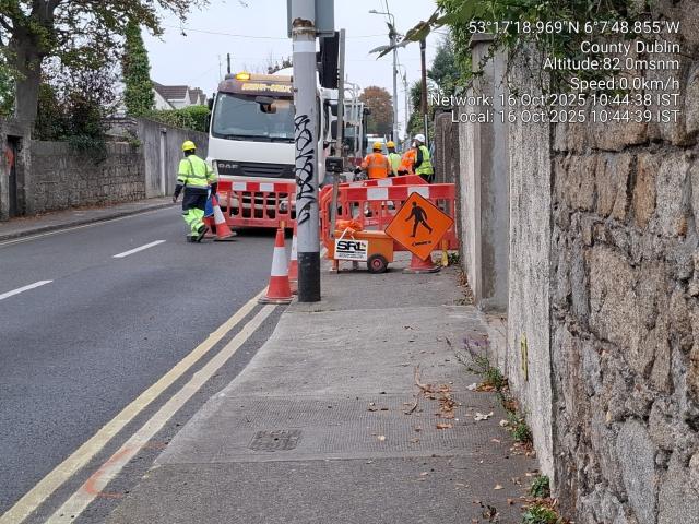 Living Streets Dun Laoghaire Road works