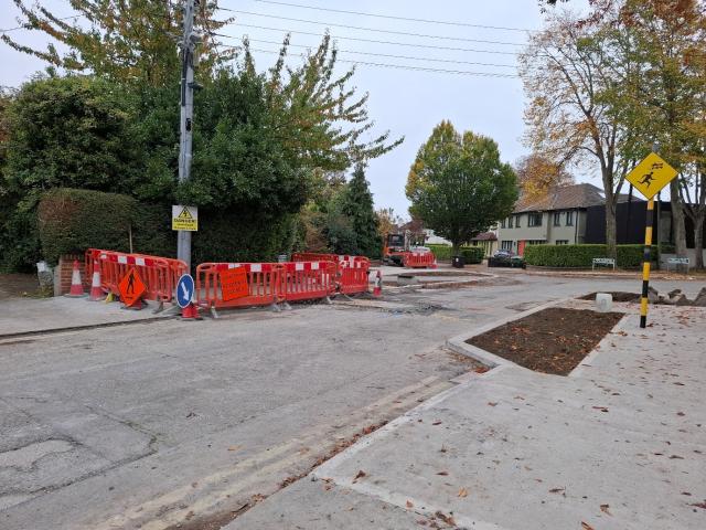 Living Streets Dun Laoghaire Road works