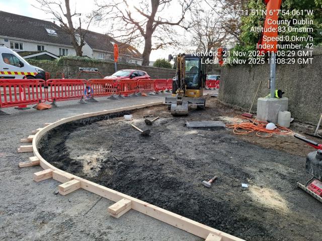 Living Streets Dun Laoghaire Road works