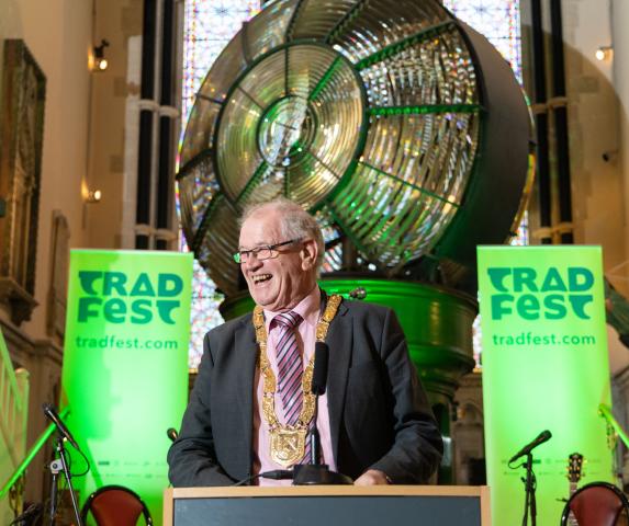 Cllr Jim Gildea, Cathaoirleach, Dún Laoghaire-Rathdown County Council