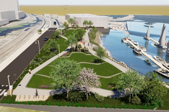 Proposed Development at The Metals Green, Dun Laoghaire Harbour  2