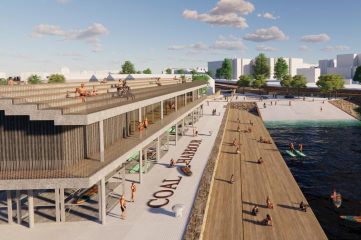 Dún Laoghaire harbour Masterplan Coal Harbour