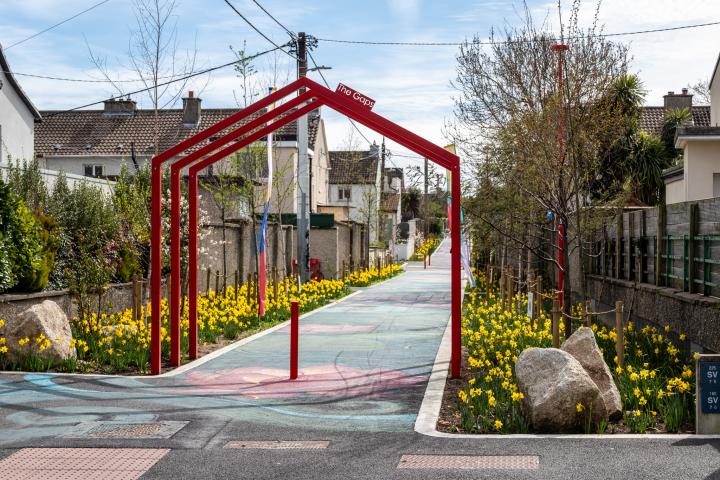 New entrance to “The Gaps”