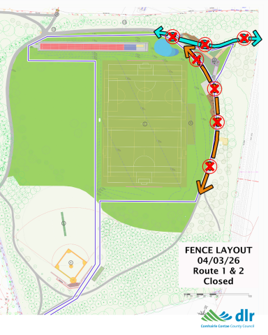 Path Closures in Shanganagh Park 3