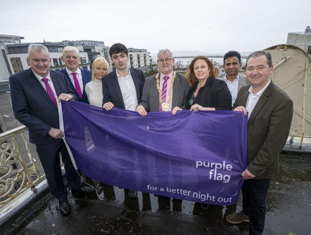 Purple flag Dún Laoghaire