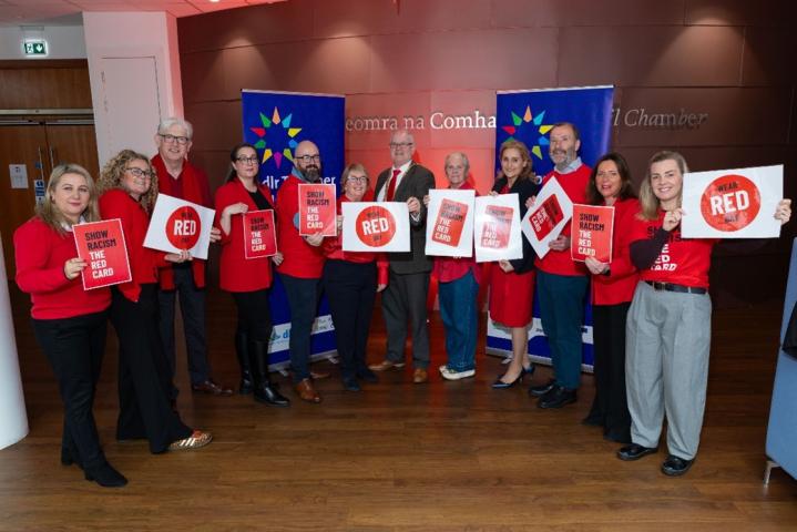 A group photo of DLRCC Local Authority Integration Team