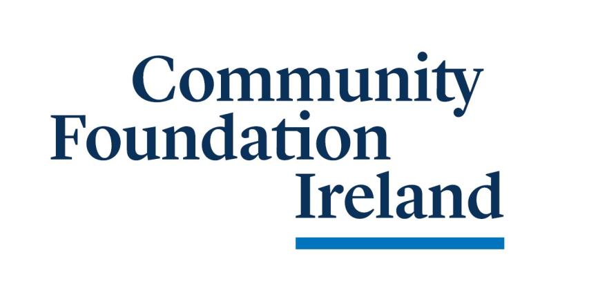 A logo for Community foundation ireland