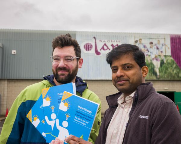 dlr staff at Community Energy and EV Information Event at Naomh Olaf GAA Club