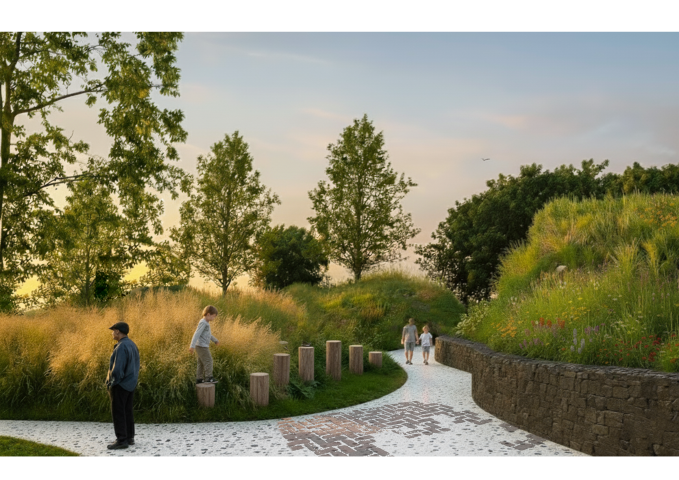 Proposed Development Sandyford Civic Park