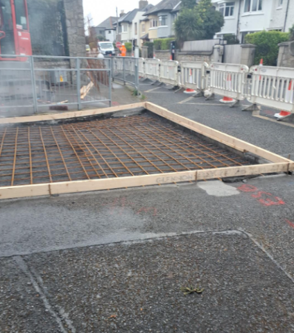road works