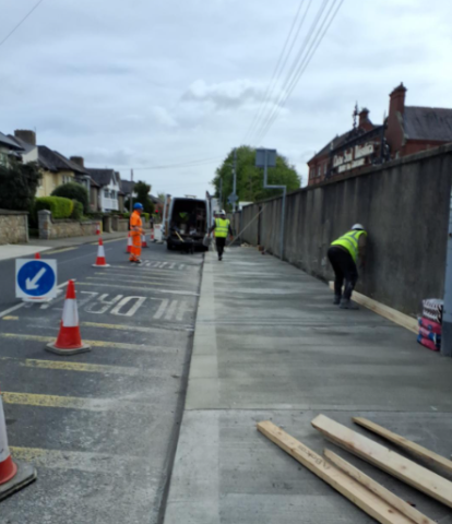 road works