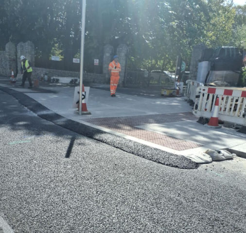 road works