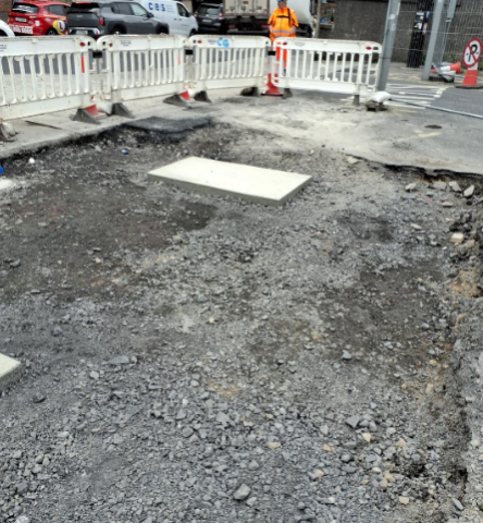 road works