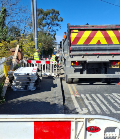 road works