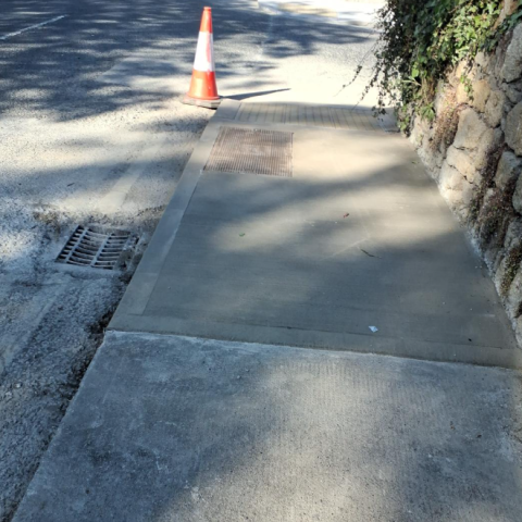 road works