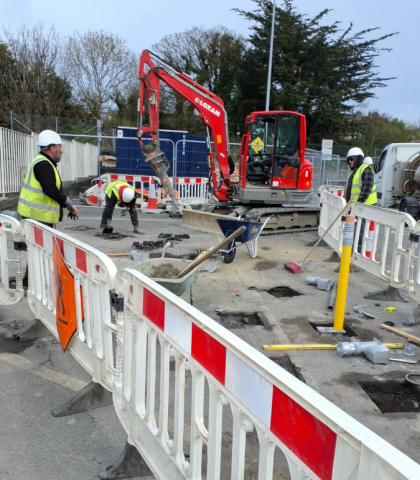 road works