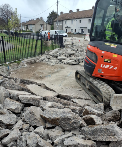 road works