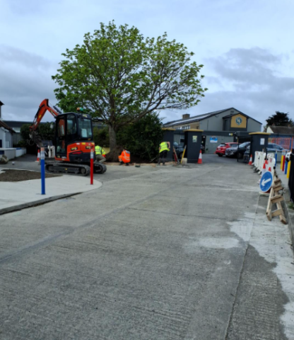 road works