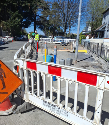 road works