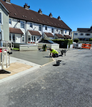 road works