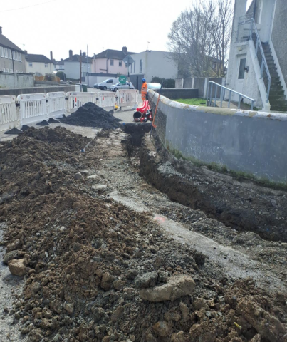 road works