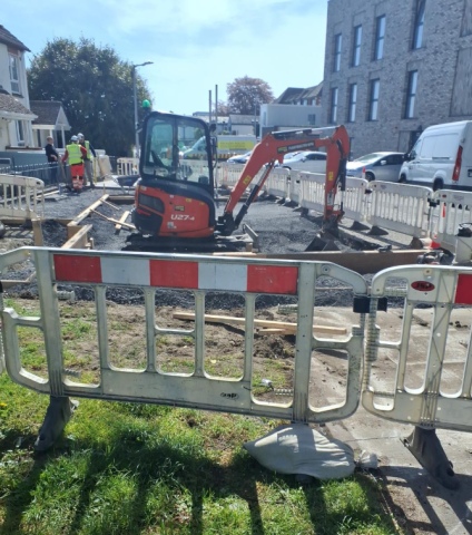 road works