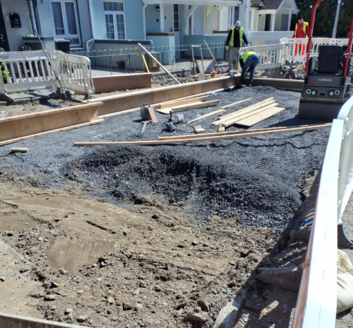 road works