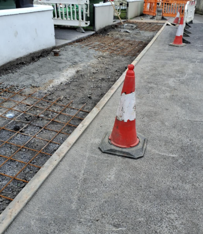 road works