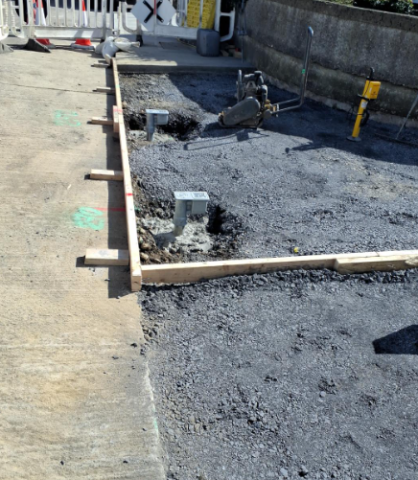 road works